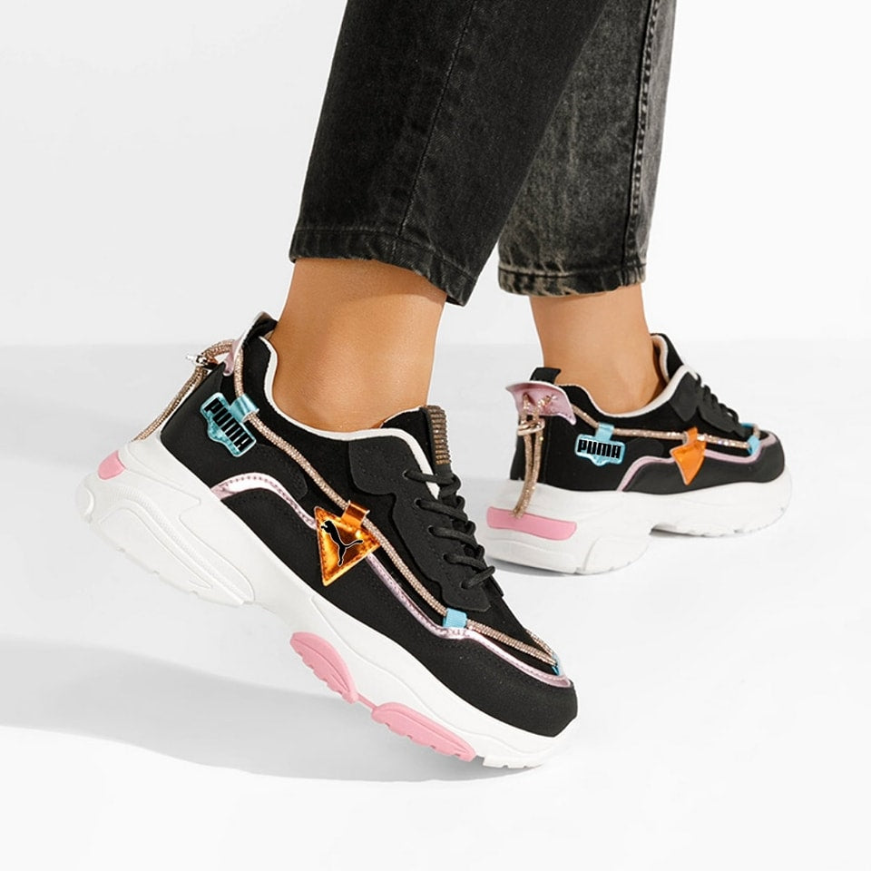 Puma rosa preto